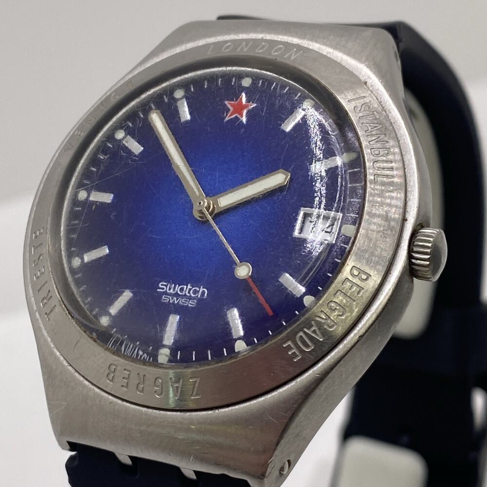 James Bond 007 From Russia With Love Rare Swatch Swiss Watch Works New Battery